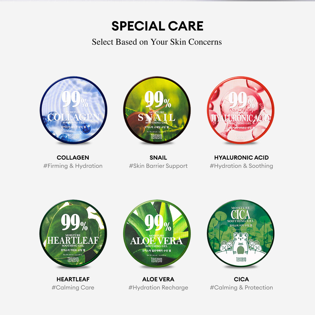 TENZERO MOISTURE CICA SOOTHING GEL