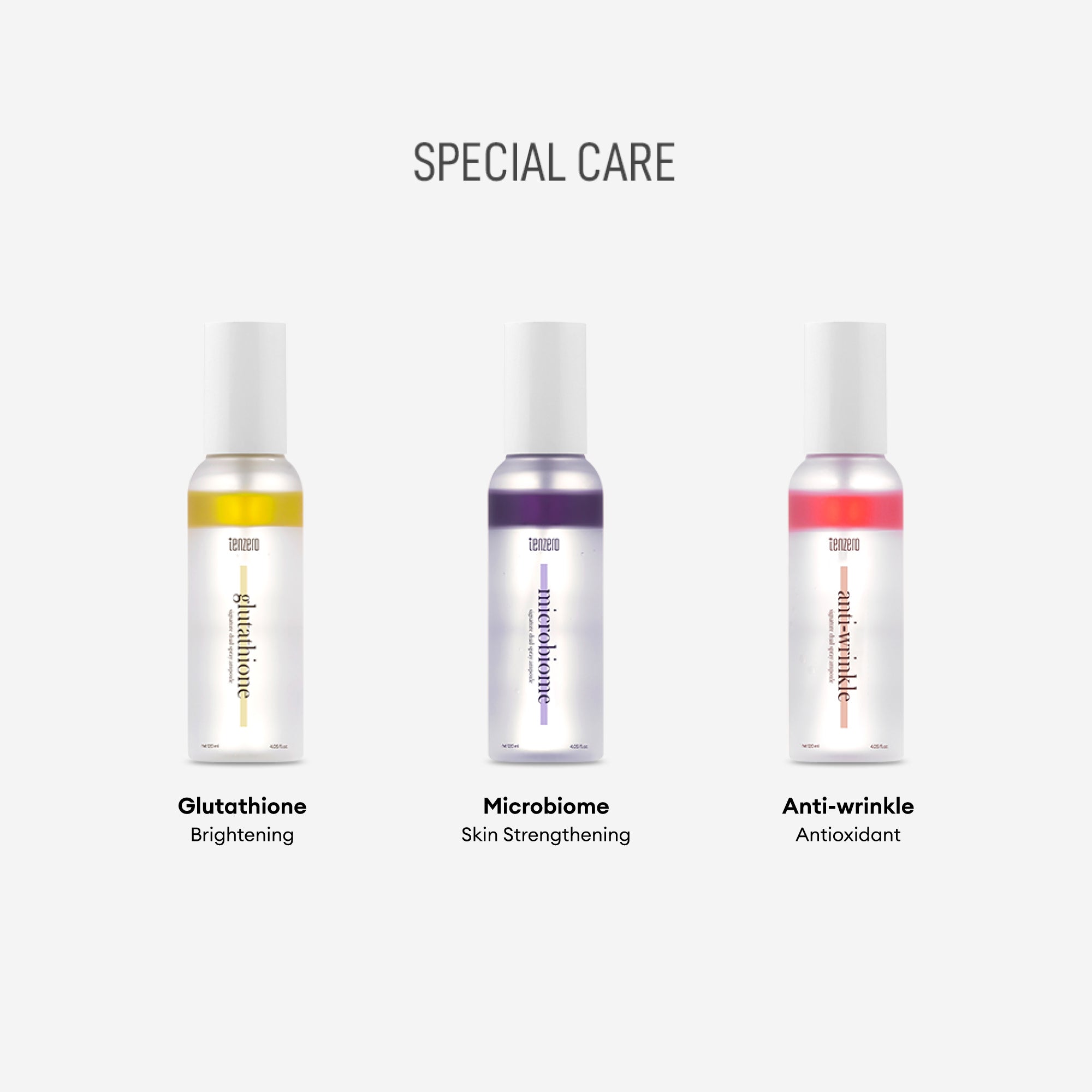 TENZERO SIGNATURE DUAL SPRAY AMPOULE GLUTATHIONE