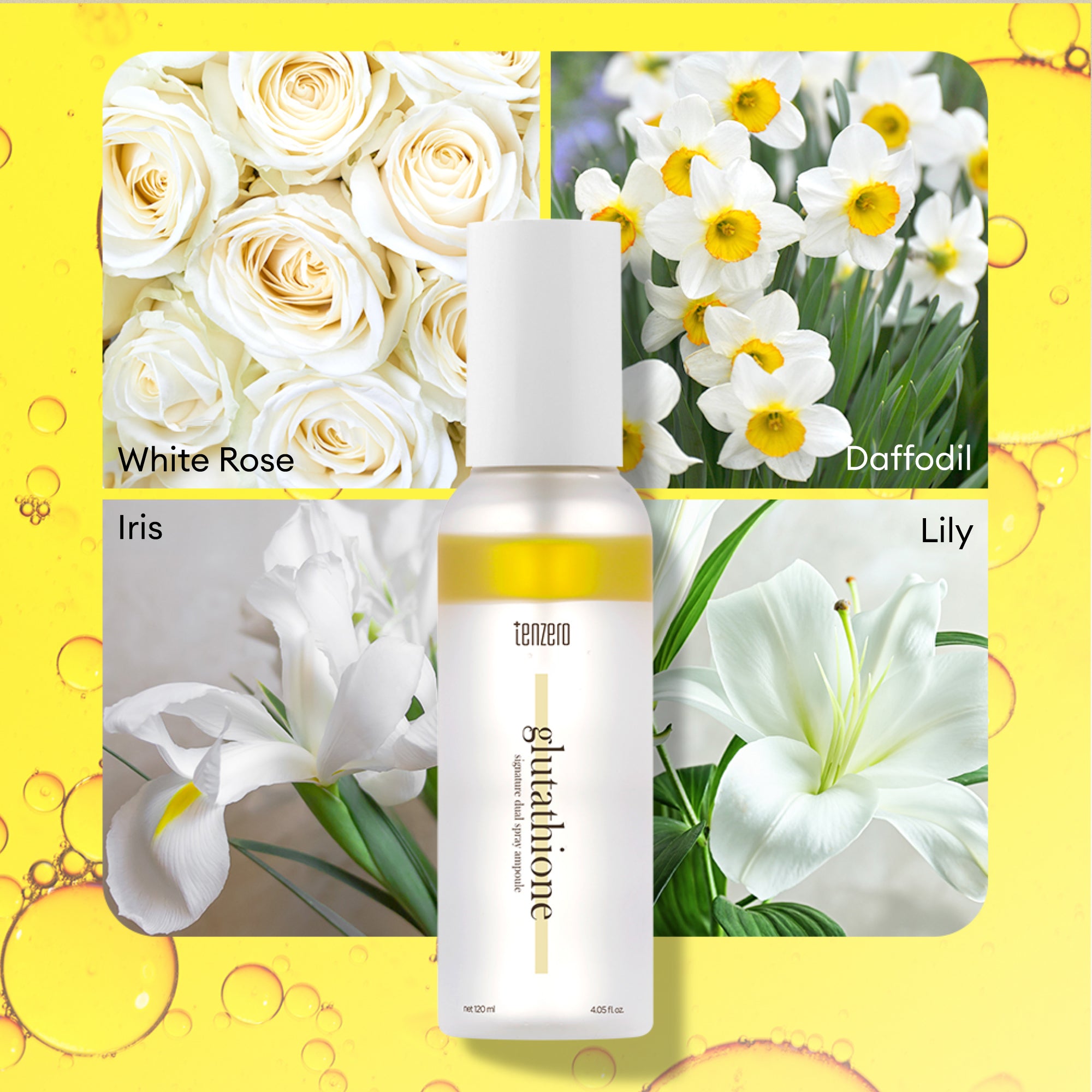 TENZERO SIGNATURE DUAL SPRAY AMPOULE GLUTATHIONE