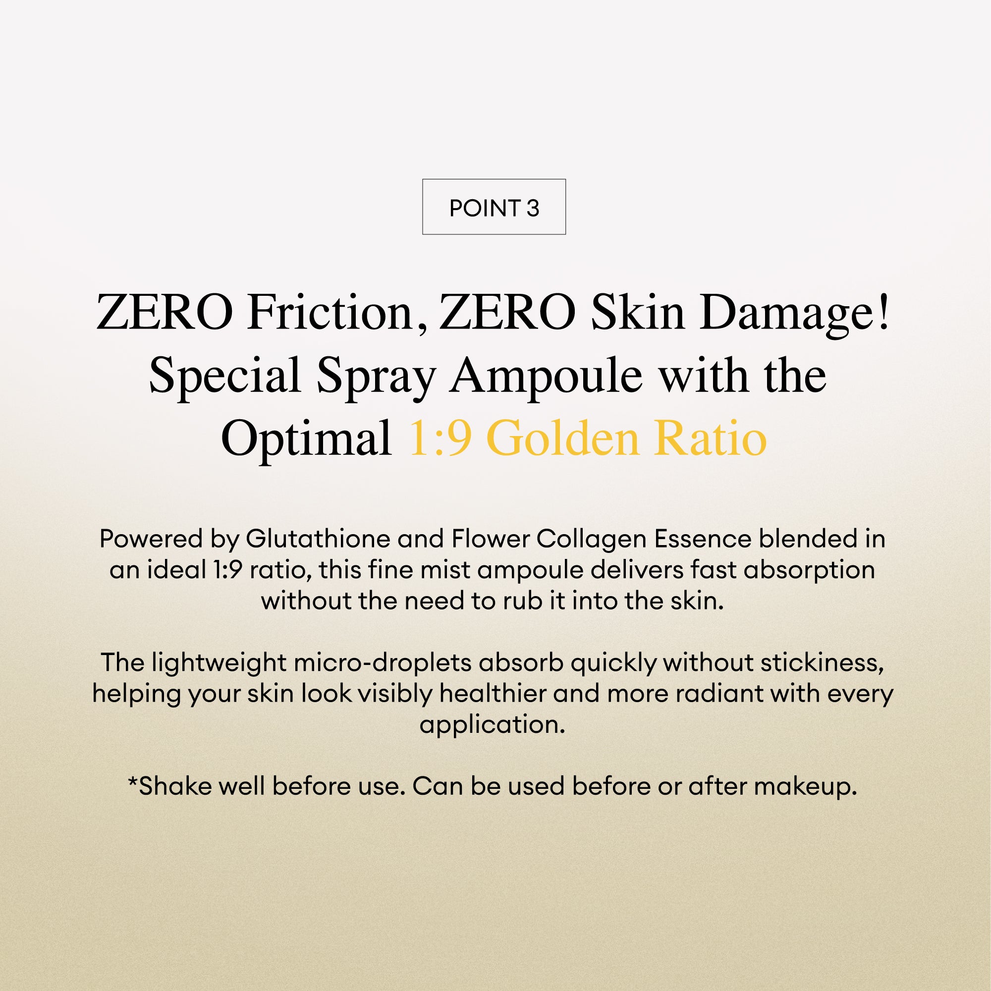 TENZERO SIGNATURE DUAL SPRAY AMPOULE GLUTATHIONE