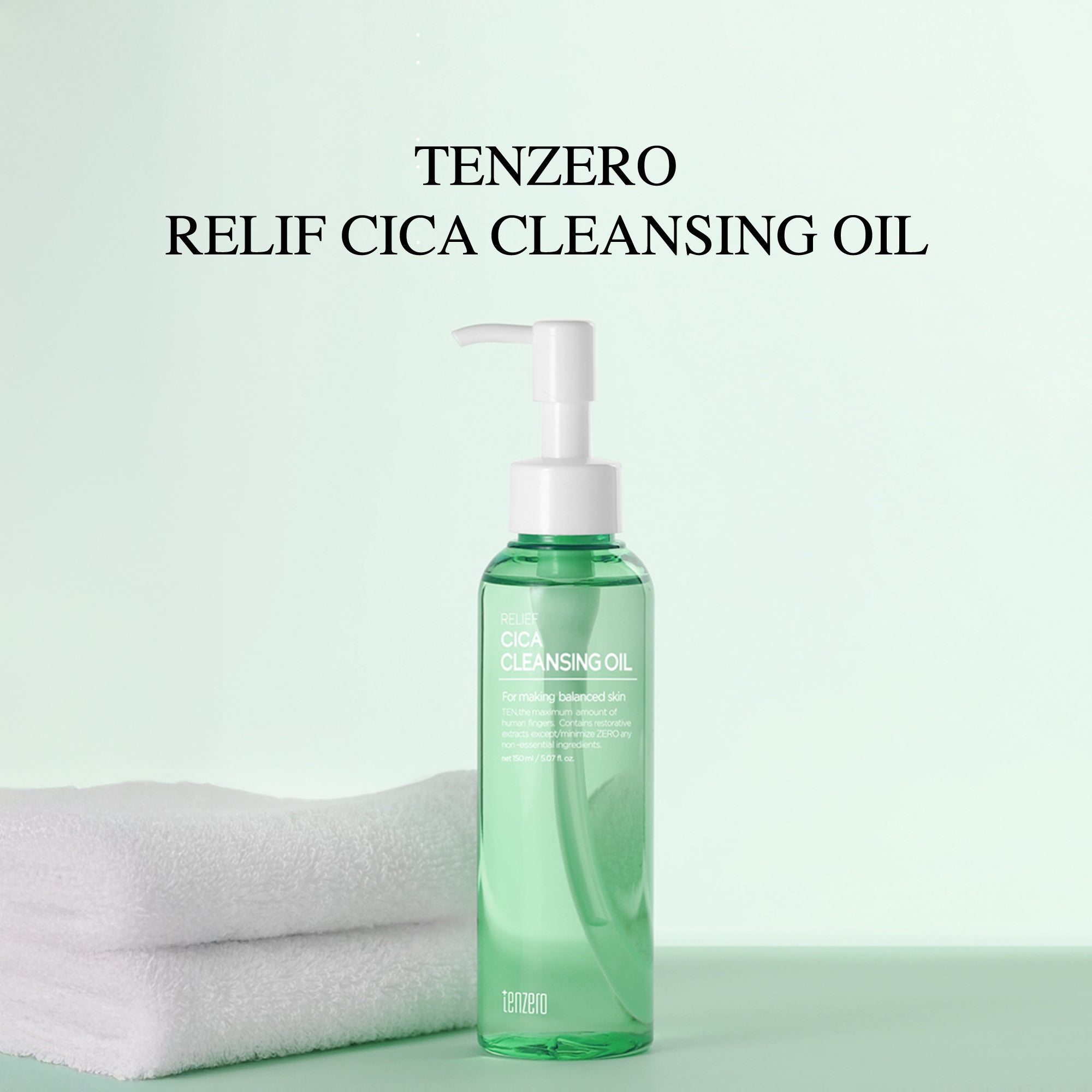 TENZERO RELIEF CICA CLEANSING OIL