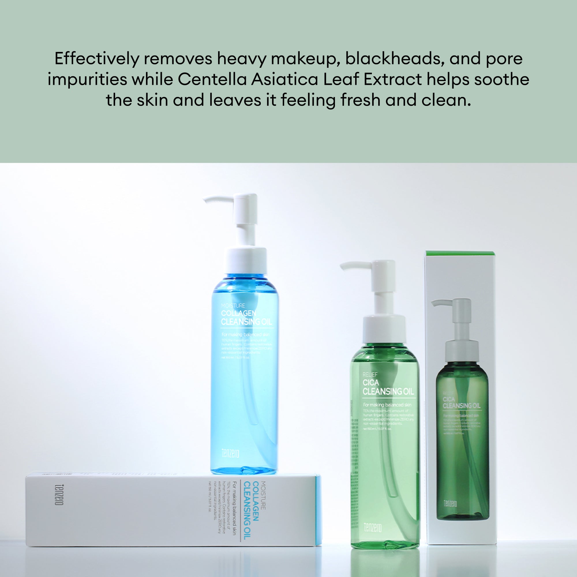 TENZERO RELIEF CICA CLEANSING OIL