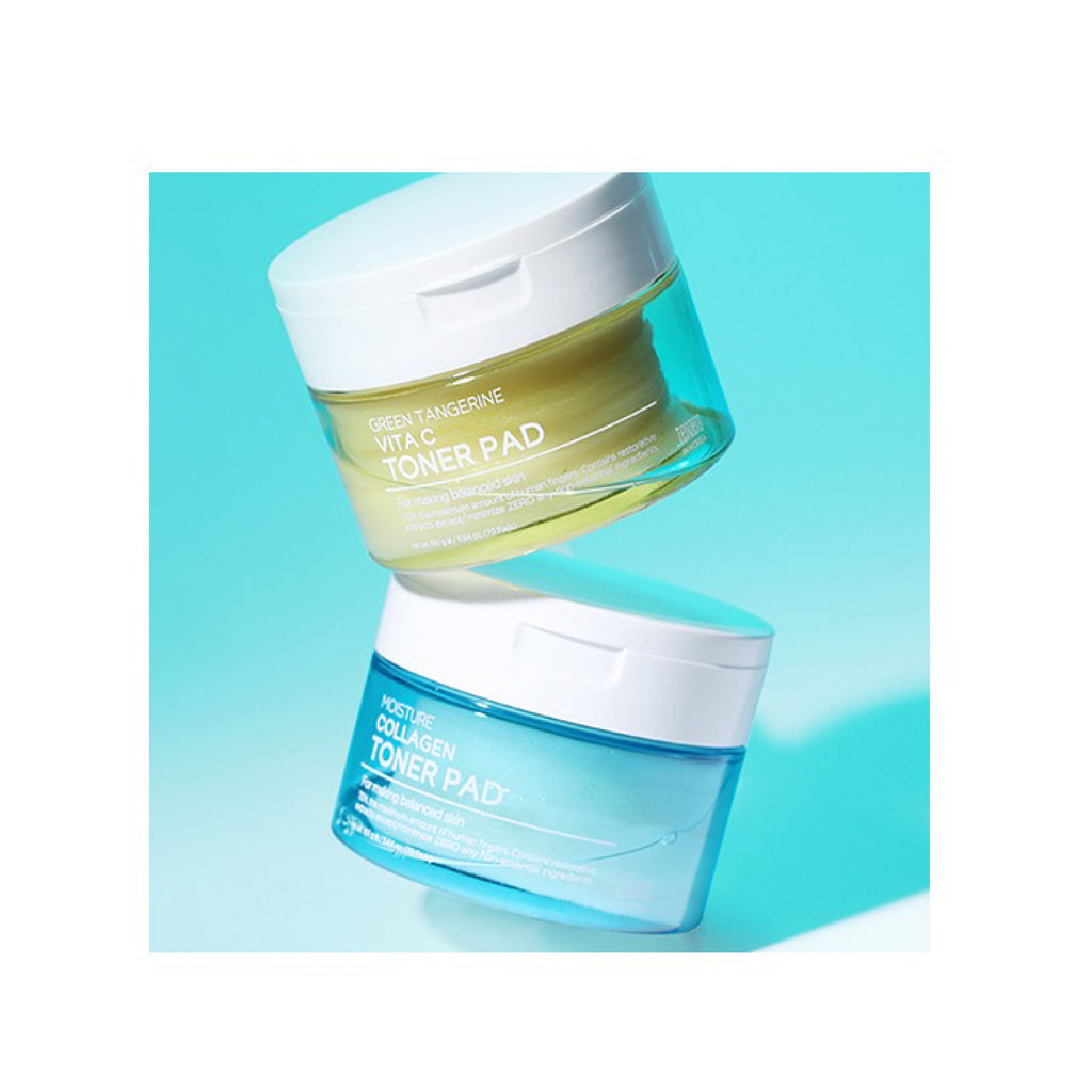 TENZERO MOISTURE COLLAGEN TONER PAD