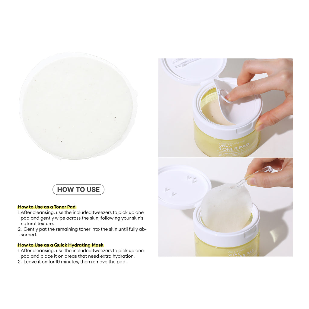 TENZERO MOISTURE COLLAGEN TONER PAD