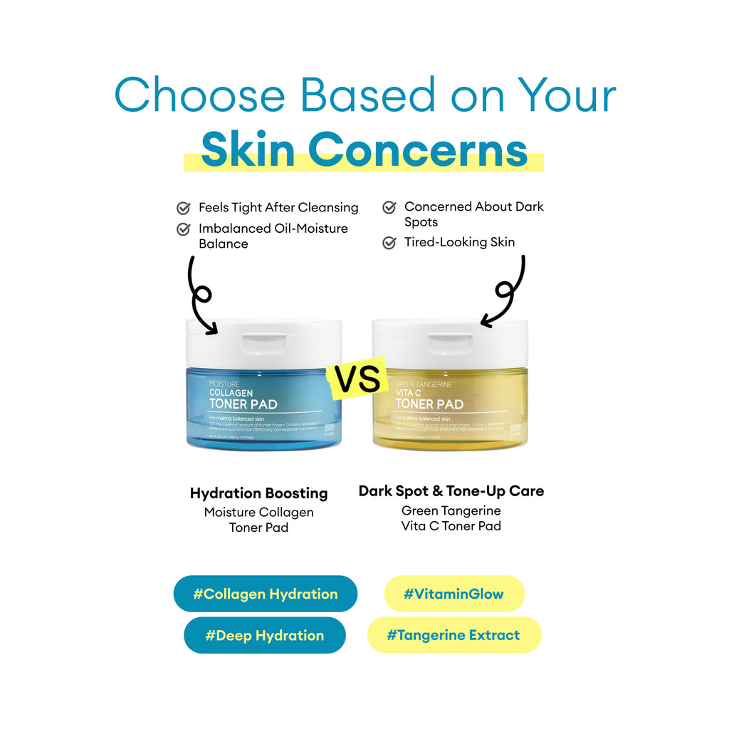 TENZERO MOISTURE COLLAGEN TONER PAD