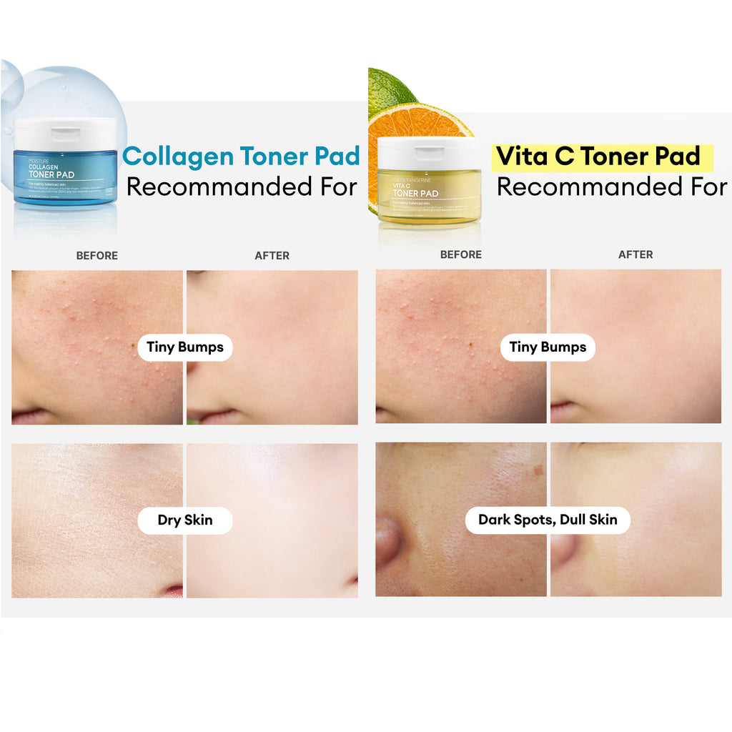 TENZERO MOISTURE COLLAGEN TONER PAD