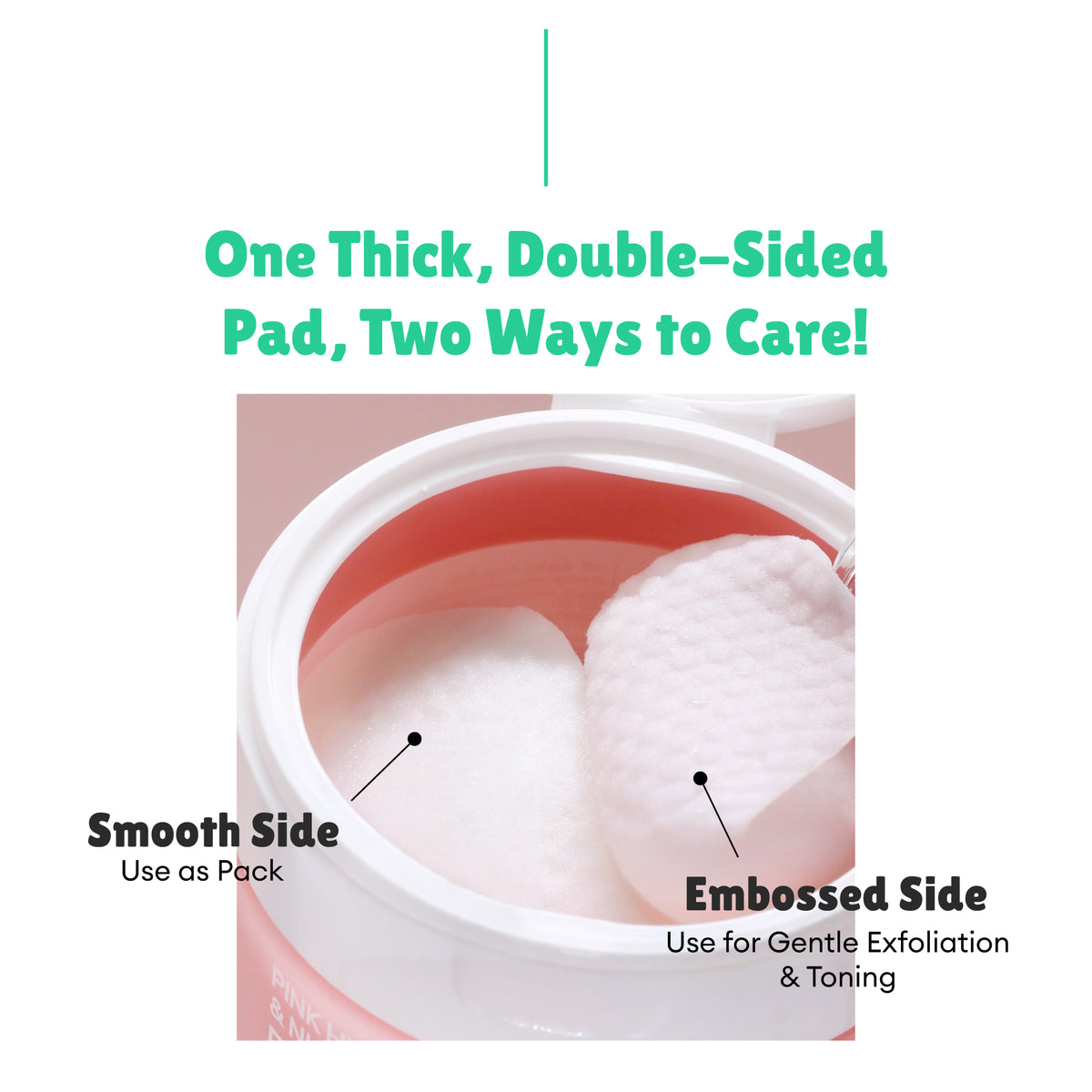 TENZERO PINK HYALURONIC ACID NIACINAMIDE SERUM HEART PAD