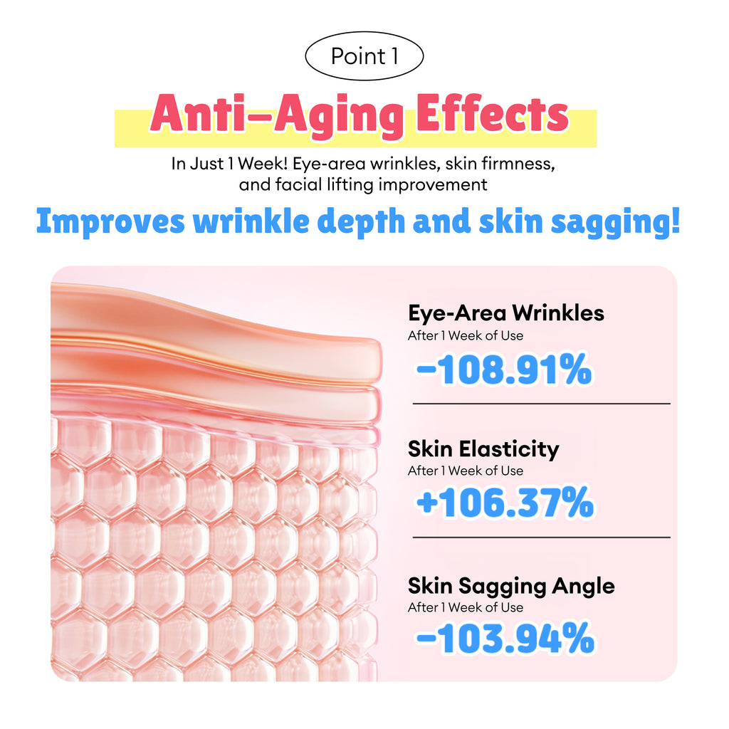 TENZERO PINK HYALURONIC ACID NIACINAMIDE SERUM HEART PAD