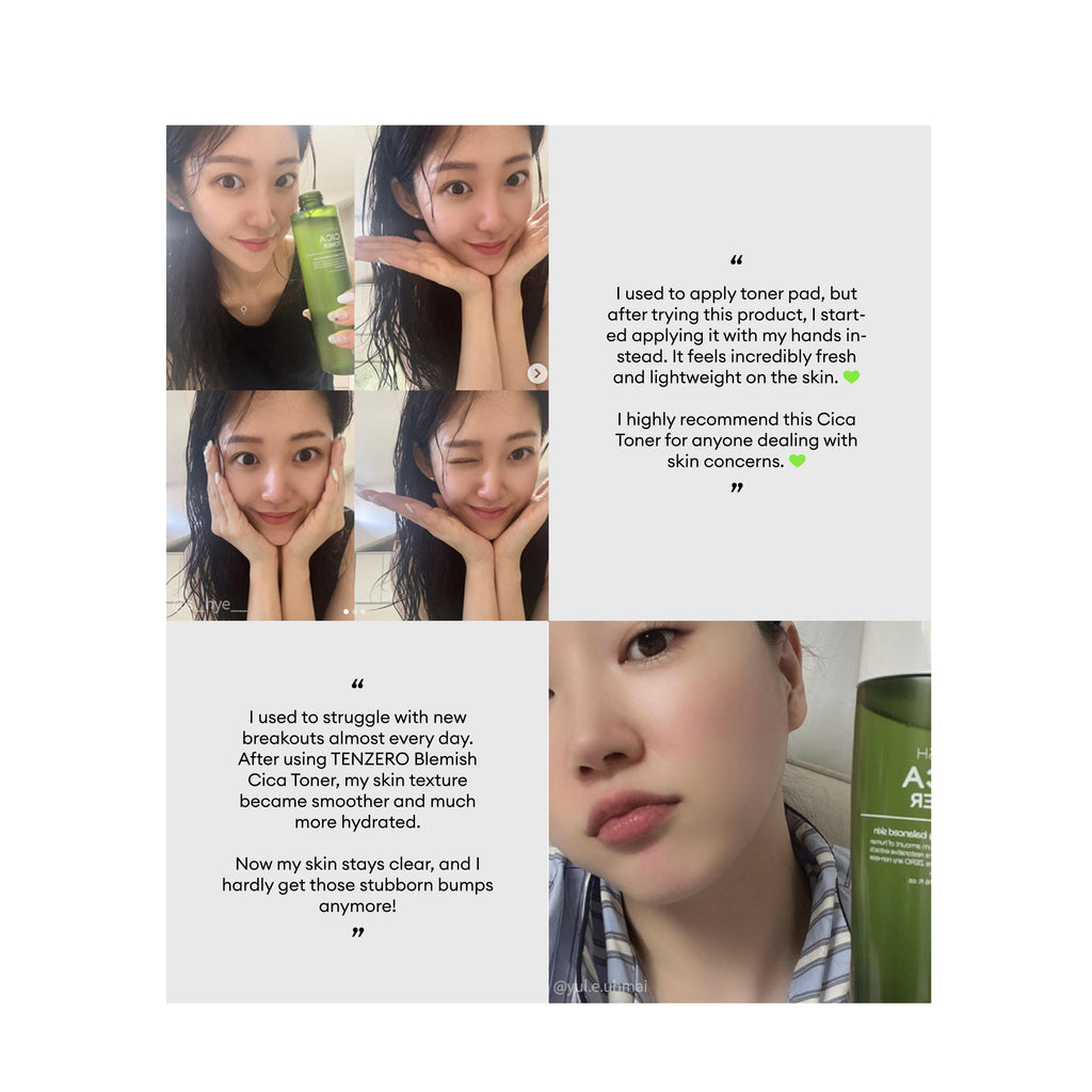 TENZERO BLEMISH CICA TONER