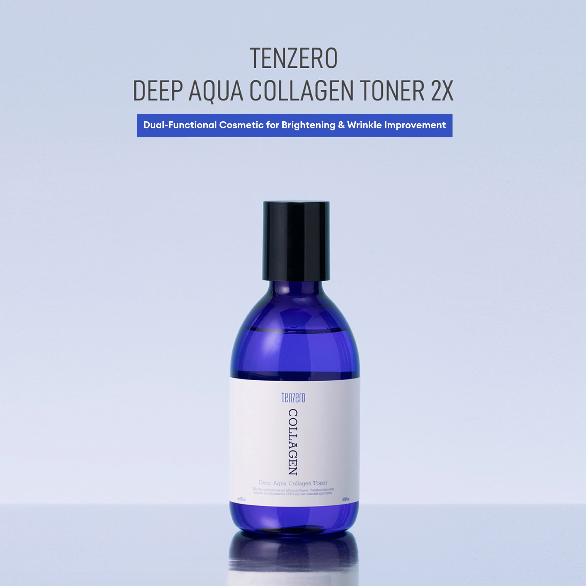 TENZERO DEEP AQUA COLLAGEN TONER 2X