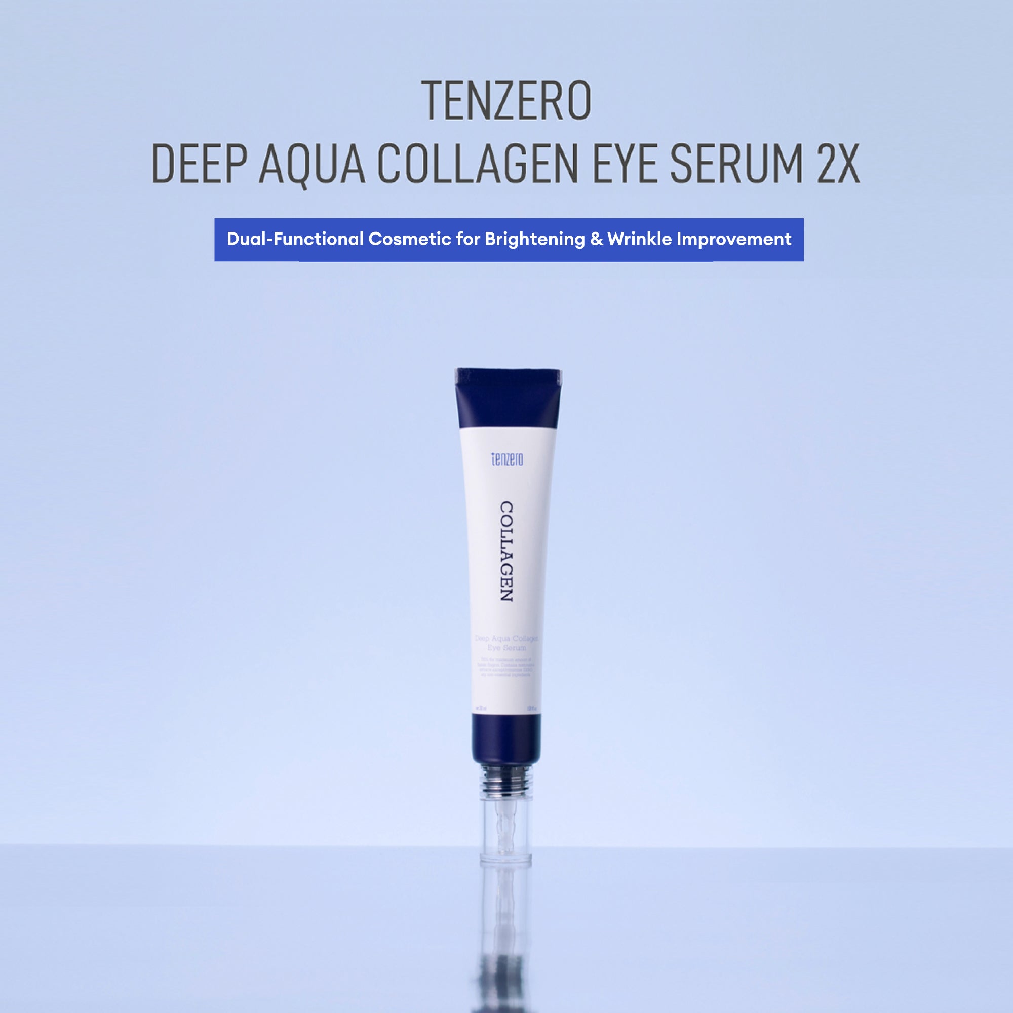 TENZERO DEEP AQUA COLLAGEN EYE SERUM 2X