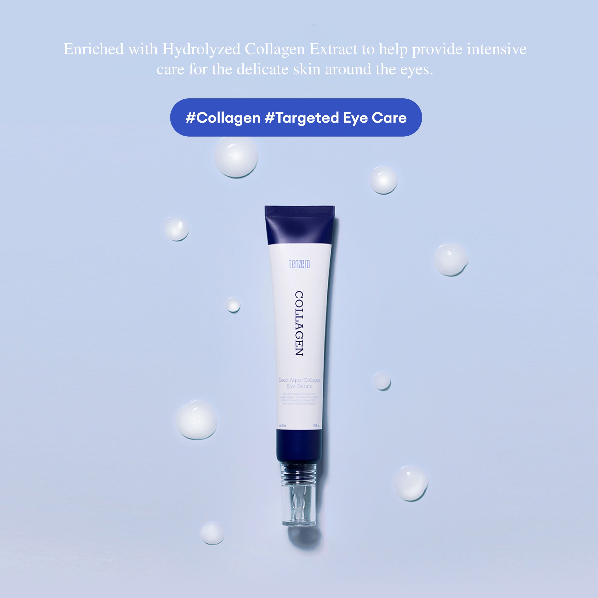 TENZERO DEEP AQUA COLLAGEN EYE SERUM 2X