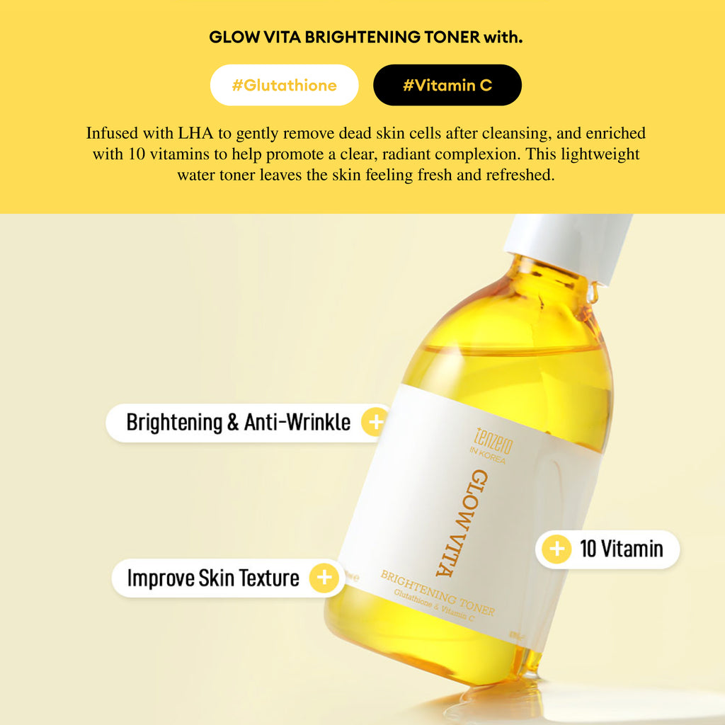 TENZERO GLOW VITA BRIGHTENING TONER