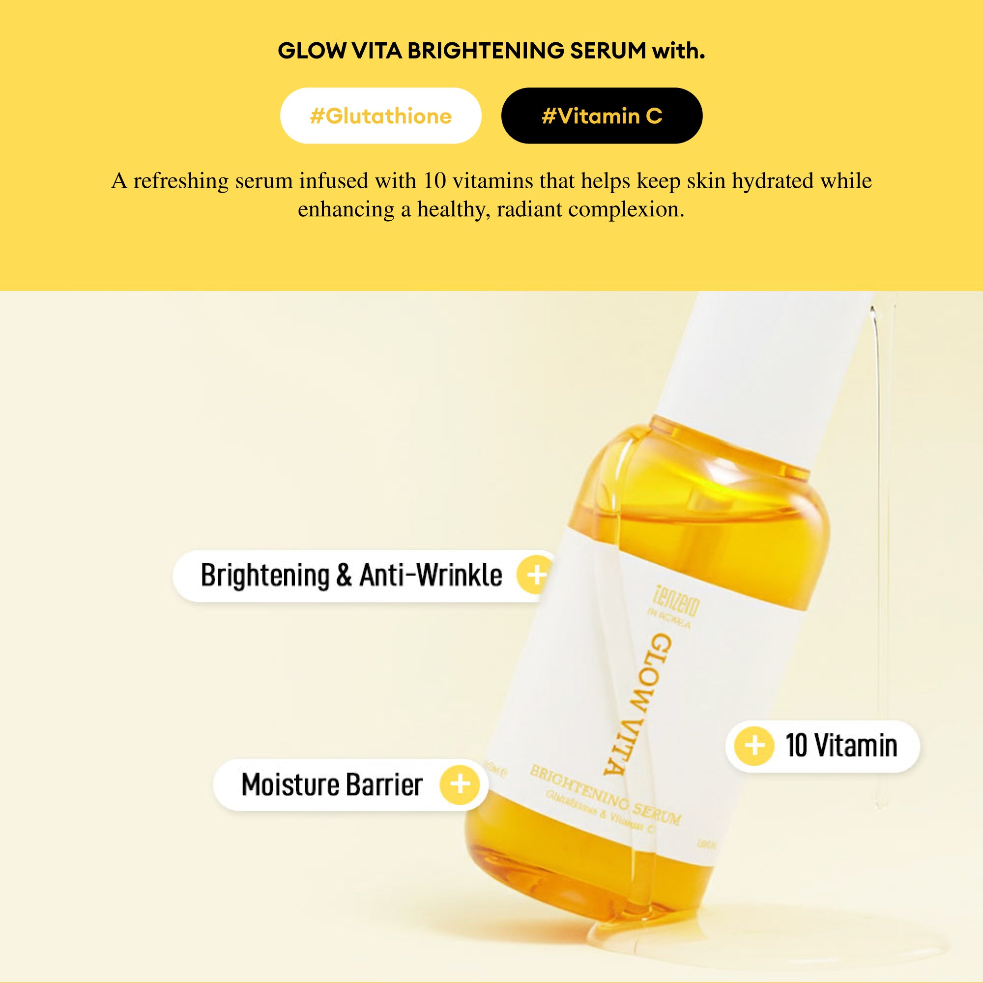 TENZERO GLOW VITA BRIGHTENING SERUM